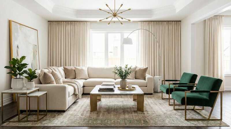 Million Dollar Living Area Decor Look for Less
