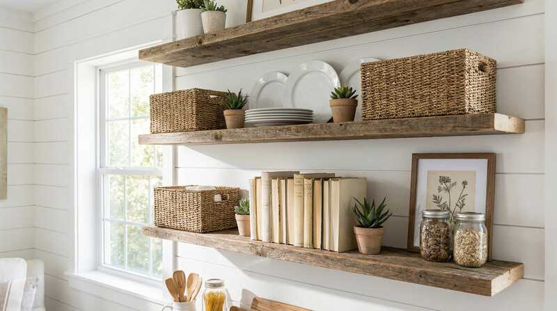 Styling Open Shelving: A Budget-Friendly Storage Solution