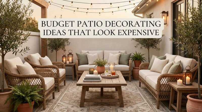 Budget Patio Decorating Ideas That Look Expensive