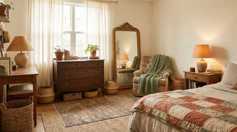 21 Stylish Thrifted Bedroom Decor Ideas on a Budget