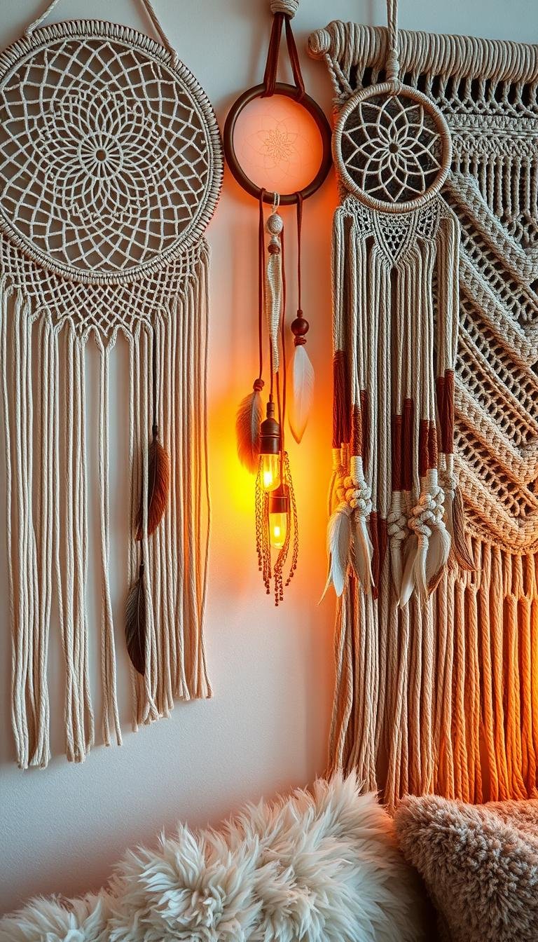 Explore * Bohemian Wall Decor: Macramé and Tapestry Ideas