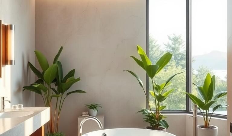 * Calming Minimalist Bathroom Ideas for a Spa-Like Atmosphere: Design Tips