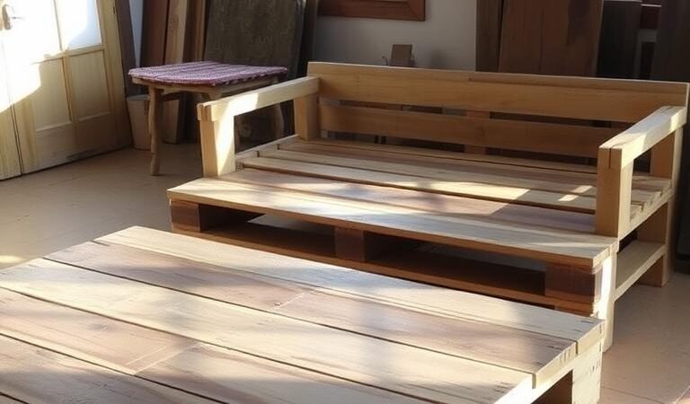 * DIY Pallet Home Decor: Build a Coffee Table or Bench