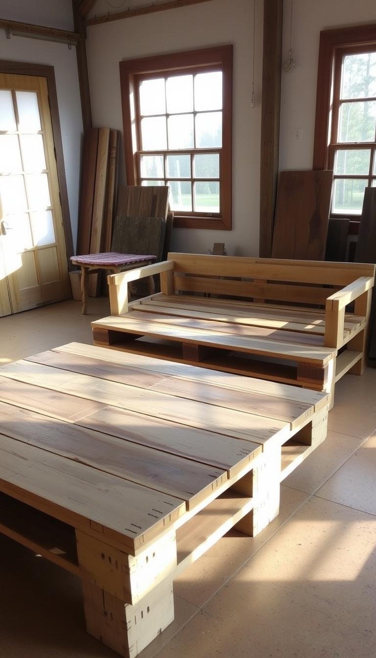 * DIY Pallet Home Decor: Build a Coffee Table or Bench