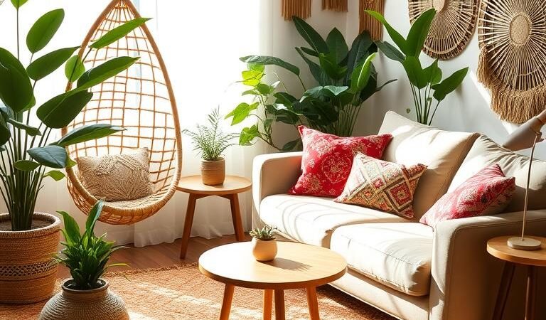 Discover * Eclectic Boho Accents for Your Living Room