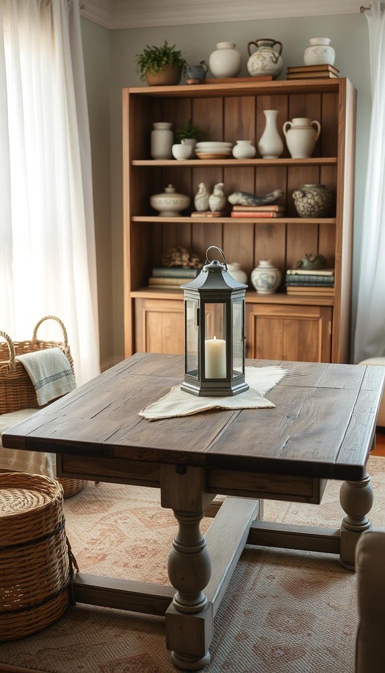 Farmhouse-Inspired DIY Projects with Distressed Wood
