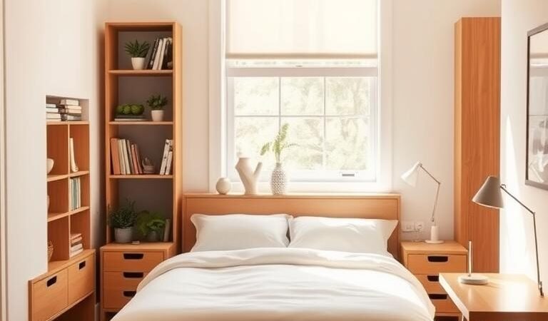 Maximize a Small Master Bedroom with Smart Furniture Tips