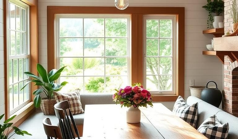 Creating a Modern Farmhouse Kitchen Nook for Family Cooking
