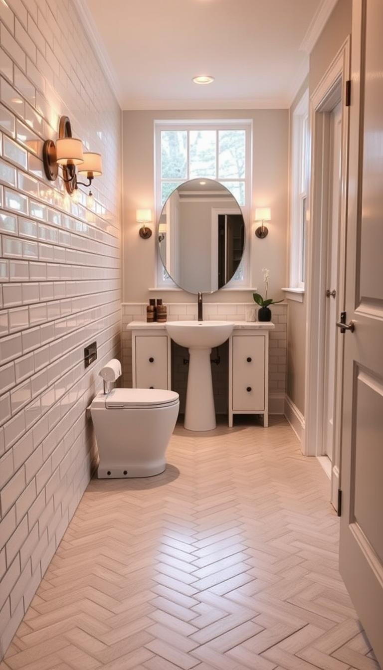 Small Bathroom Makeover: Clever Tile and Paint Tips for a Luxurious Look