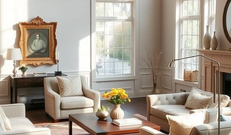 * Transitional Decor: Blending Old and New for Timeless Homes