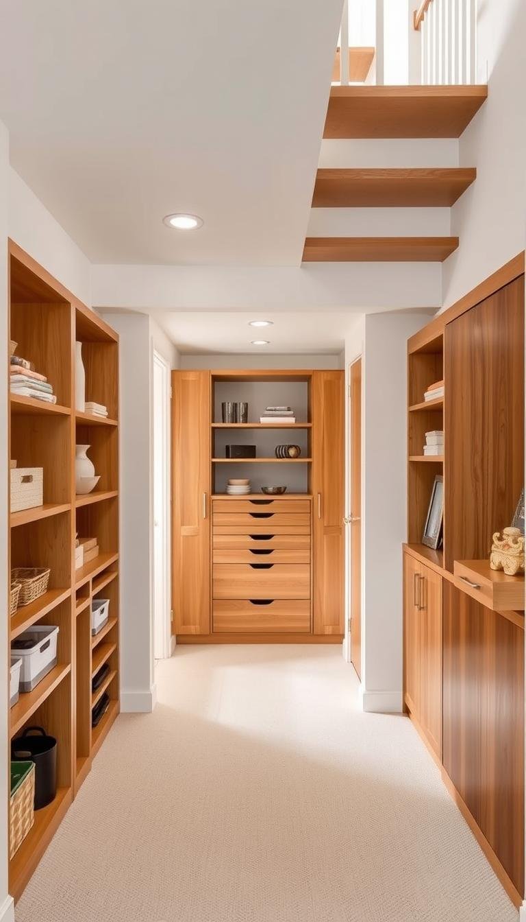 Creative * Under-Stair Storage Ideas to Add Hidden Space