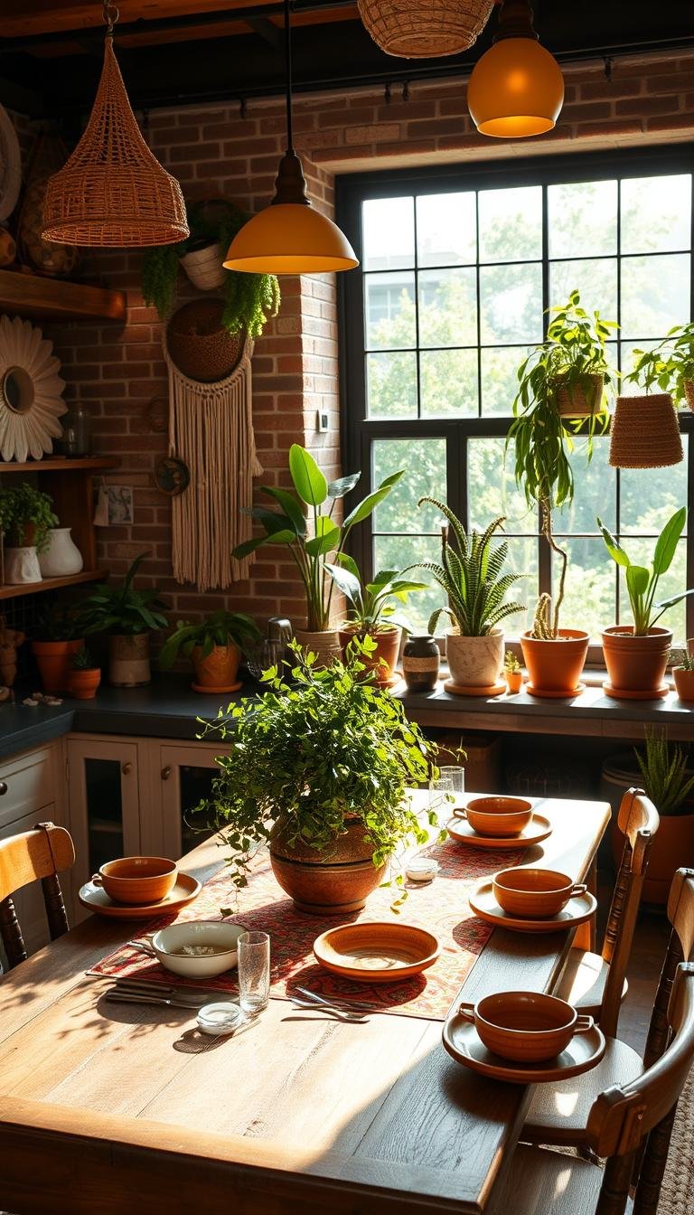 * Vibrant Bohemian Kitchen Decor for a Playful Space: Ideas & Tips